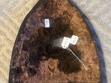 a piece of wood that has been placed on a bed