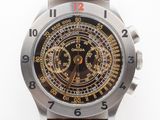 an image of a close up of a watch on a white surface