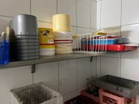 SUR DESIGNATION : 2 tablettes inox murales (photo 2)