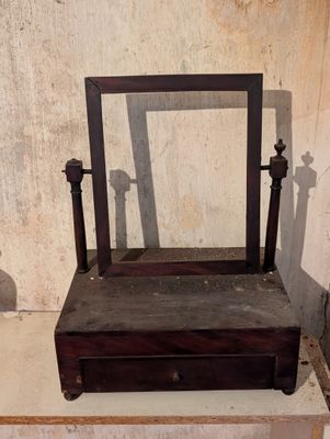 Psyché de table en acajou - Epoque XIXème - Dim.