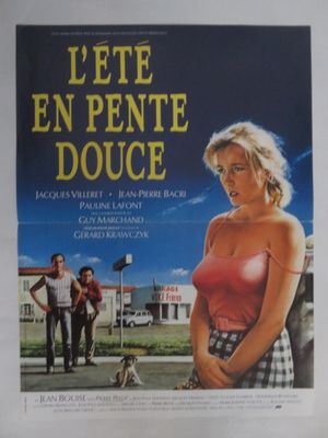 Affiche française du film « L'été en pente douce »