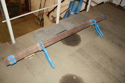 a picture of a piece of wood that is sitting on the floor