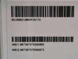 an image of a close up of a box with a barcode on it