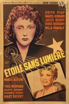 a poster for a movie starring a woman with a star on it