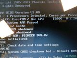 a close up of a computer screen with a message on it