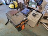 many different types of tools sitting on the floor