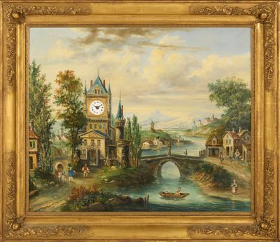 Maison WURTEL à Paris - École du XIXe siècle.
