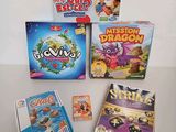 a lot of games that are on the table