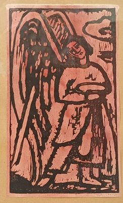 Friedrich VORDEMBERGE (1899-1962) - "Ange", lithographie en …