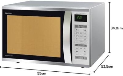365 / Micro-ondes combiné 40 L 1000 W - SHARP - R-971ST…