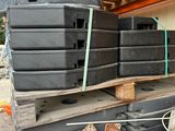 a pile of boxes sitting on top of a pallet