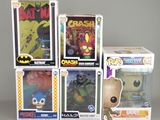 a lot of different toys that are in the box
