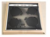 an image of a stove top with four burners in a box