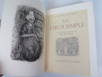 someone is holding a book with a drawing of a woman sitting on a bench