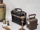 a lot of items that are sitting on a white surface