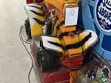 a lot of toys that are on the floor in the store