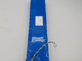 an image of a blue battery case with wires attached to it