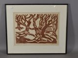 une photo d'une photo d'une photo d'une photo d'un arbre