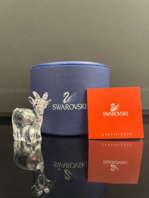 Décoration en forme de cerf en cristal Swarovski avec coffret