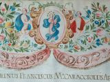 an image of a painting of a woman and a man in a frame