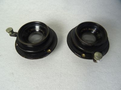 deux lentilles superposées
