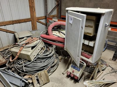 an image of a room filled with lots of junk next to a building