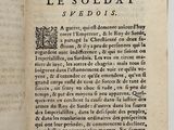 an open book with a black and white drawing on it