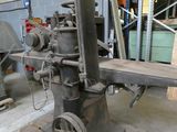 a machine that is sitting on a pallet in a warehouse