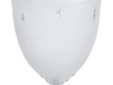 a white plastic cup with a white base on a white background
