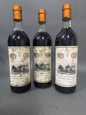 SUD-OUEST - 3 bouteilles, Monbazillac, Clos Fontindoule, 196…