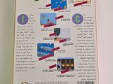a back cover of a book with a picture of a bunch of items