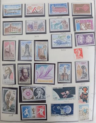 TIMBRE-POSTE - FRANCE - Collection majorité XXème, qualités …