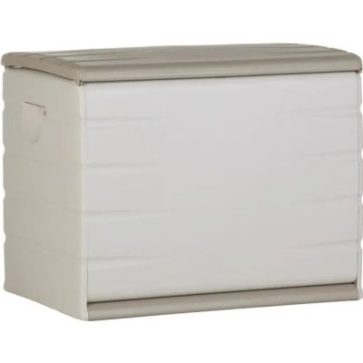 a close up of a white box with a lid on a white background