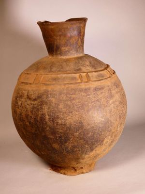Grande jarre en terre cuite, BAMANA, Mali.