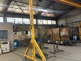 a crane that is sitting in a building