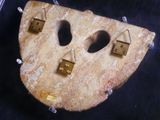 an image of a face made out of a rock