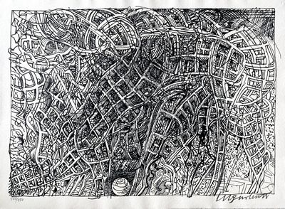 Bernhard Luginbühl - Kunstzug, 1991