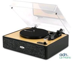 a close up of a record player on a white background