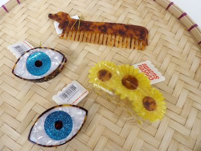 three items that are sitting on a table