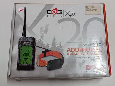 emballage d'un traceur GPS pour chien muni d'un collier