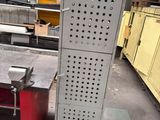 an image of a metal cabinet in a workshop