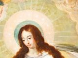 an image of a painting of a woman holding a baby in her arms