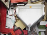 a lot of assorted items that are on top of a table