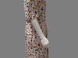 an image of a mannequin dressed in a floral print dress