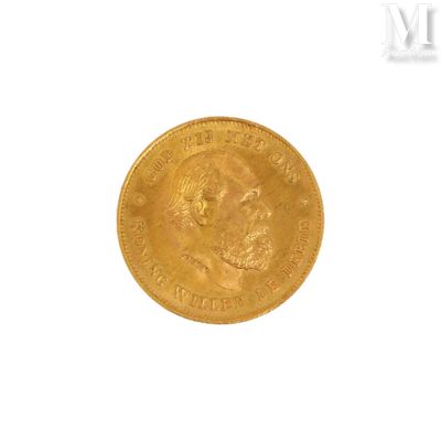 Pièce 10 Gulden or Pièce de 10 Gulden or, Guillaume III (187…