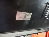 a picture of a close up of a machine with a label on it