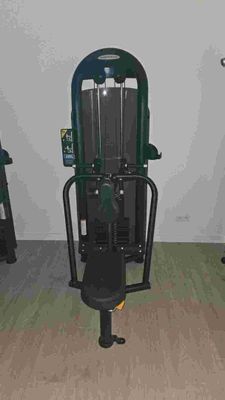 two machines that are sitting in a room