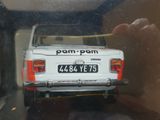 a toy truck that is sitting in a display case