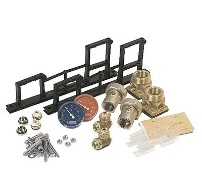 Lot de 2 sets de montage REHAU pour collecteur de plancher c…