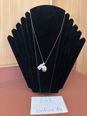 Collier en plaqué Or, avec pendentif - Neuf, suite faillite …